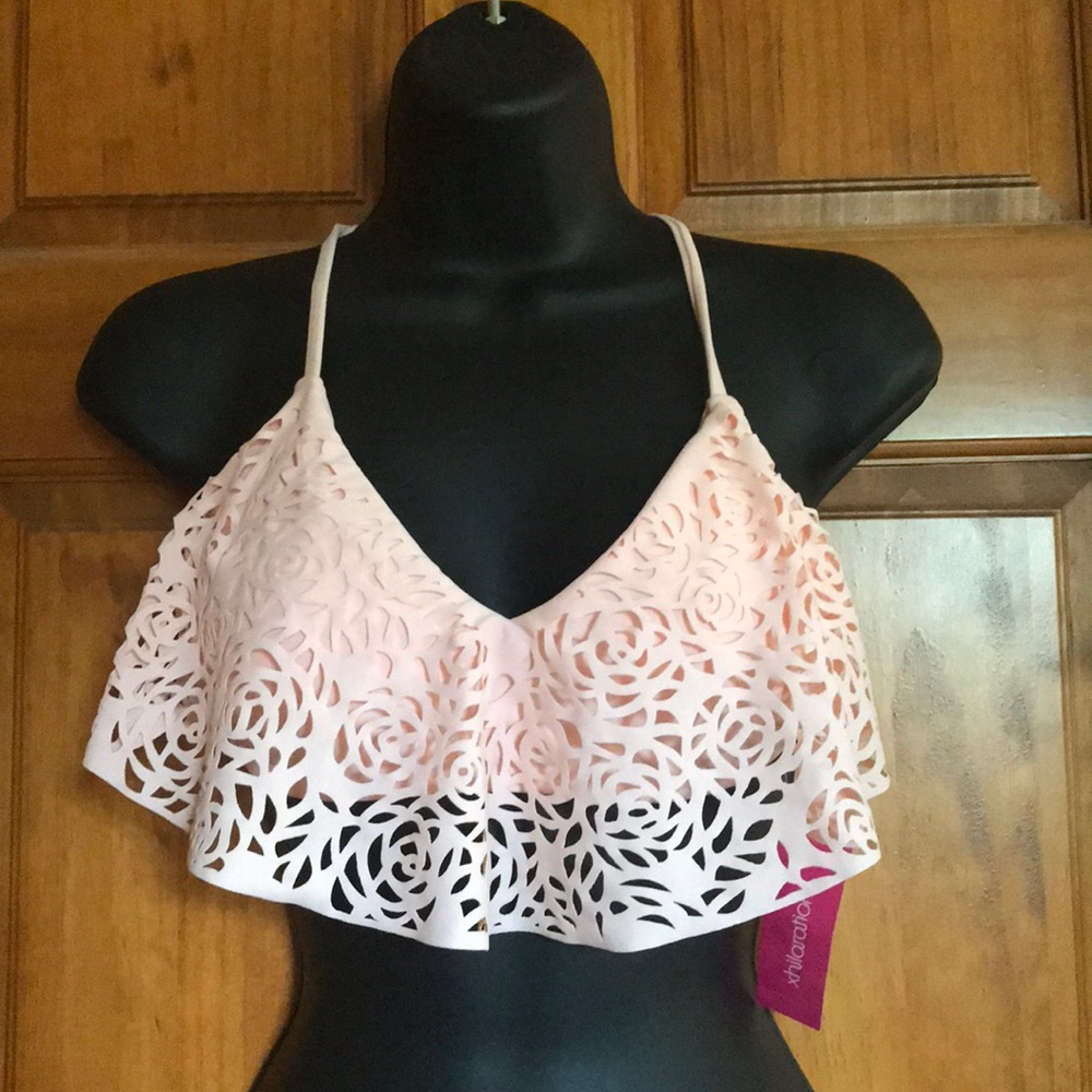 Xhilaration Pink bikini Top